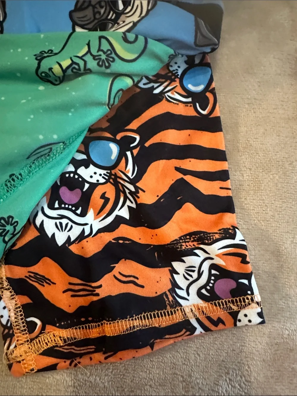 wonder nation Boys' Light Blue Pug Print Boxer Briefs - 4 Pack